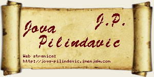 Jova Pilindavić vizit kartica